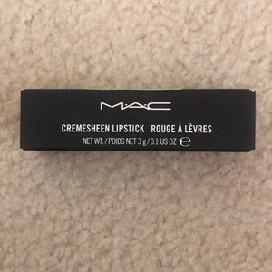 MAC lipstick- Creme in your coffee